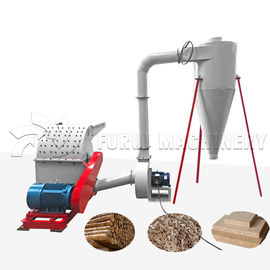 China Sugarcane Wood Chips Making Machine / Wood Chipper Grinder Self - Suction Design supplier