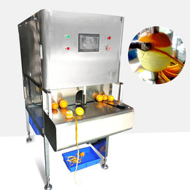 China 0.6kw Power Fruit And Vegetable Processing Machine High Peeling Speed supplier