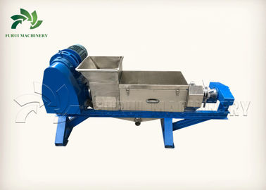 China Coconut Husk Dewatering Screw Press Machine 304SS 1700 × 500 × 800 mm supplier