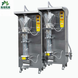 China 500ml Stainless Steel Liquid Pouch Filling And Sealing Machine For Water Single Polyethylene Film supplier