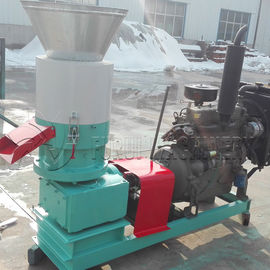 Diesel Powered Pellet Mill Livestock Feed Pellet Machine Low Noisy 1 Year Warranty supplier