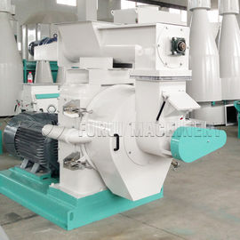 Industry Wood Pellet Making Machine / Vertical Ring Die Feed Pellet Mill supplier